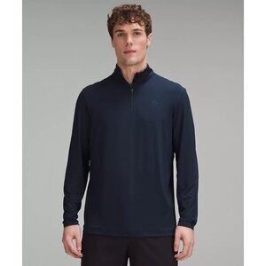 Long-Sleeve Golf Half Zip - True Navy